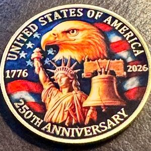 United States 250th Anniversary Commemorative Coin